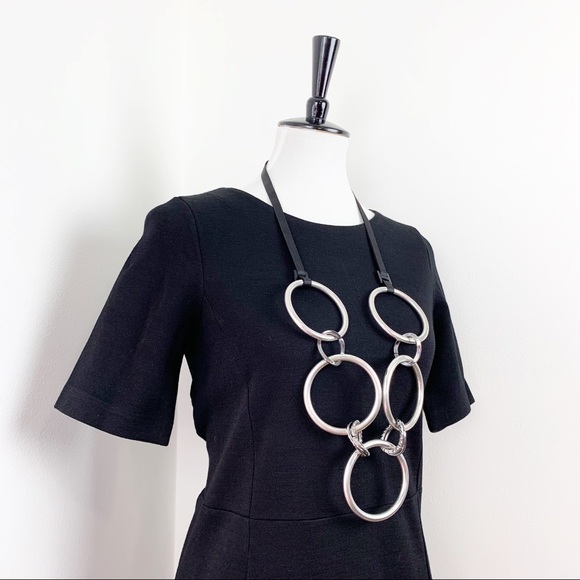 J. Crew | Paneled Wool Little Black Dress